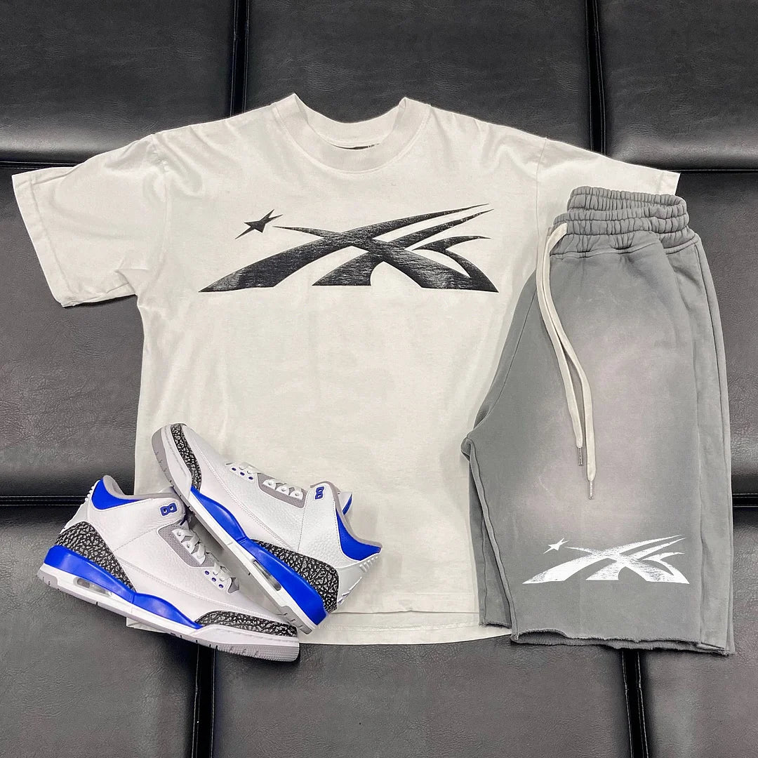 Short Set grey