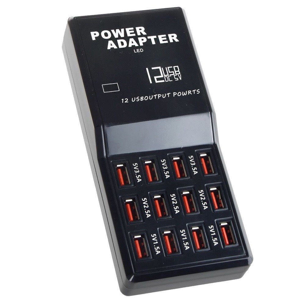 Universal 12-Port USB Charger