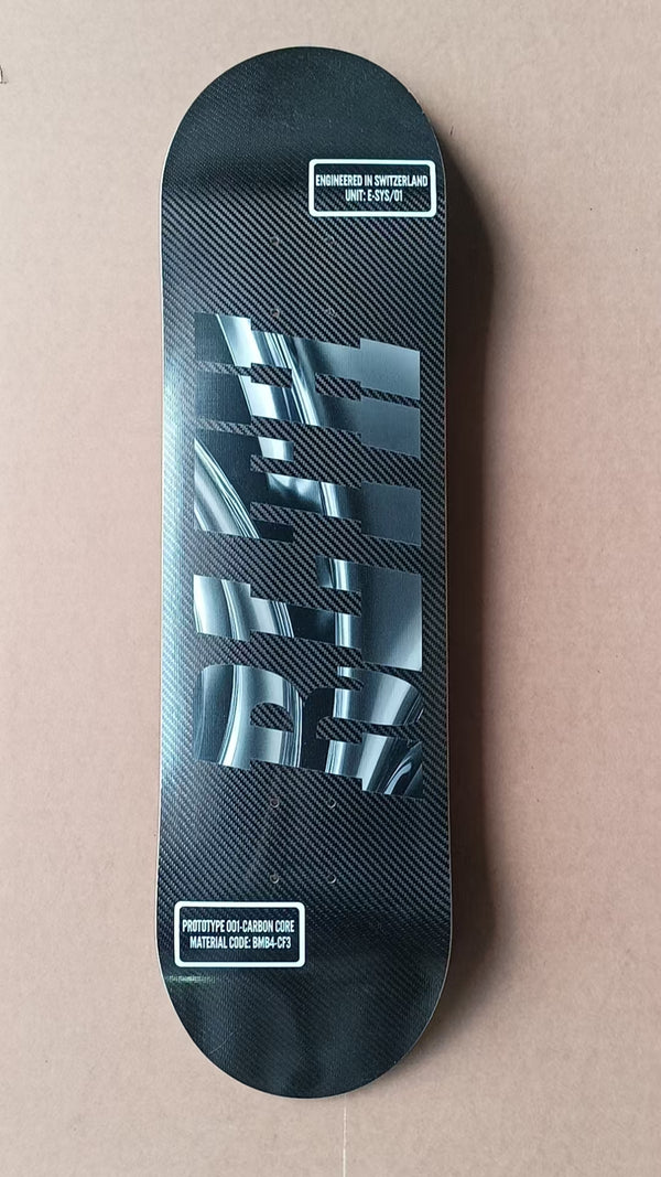 HybridCore V2 — Carbon Composite Skateboard Deck 8.25"