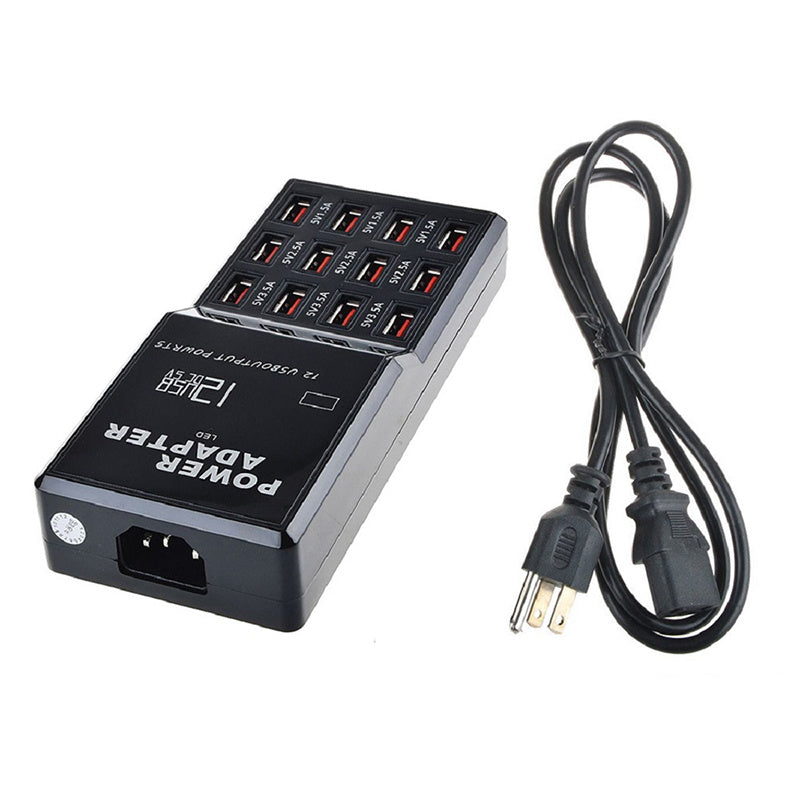 Universal 12-Port USB Charger