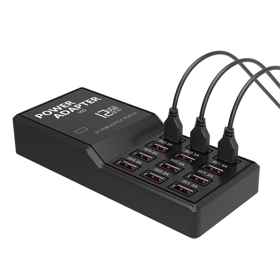 Universal 12-Port USB Charger
