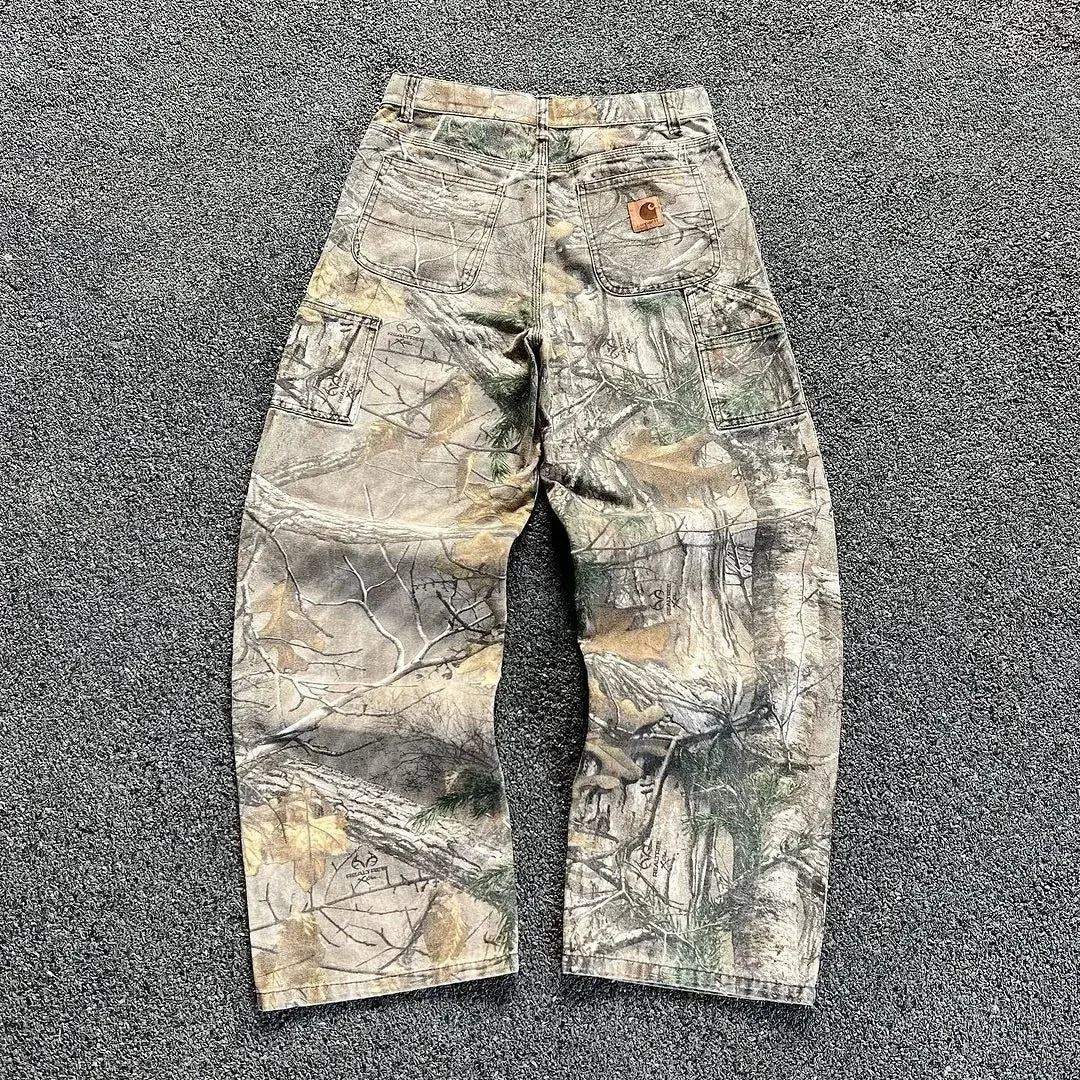 Camouflage Baggy Jeans